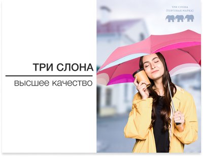 «Три Слона» - зонты высшего качества и невероятных дизайнов!